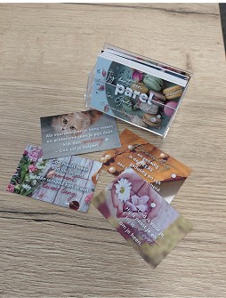 Parelkaartjes in doosje